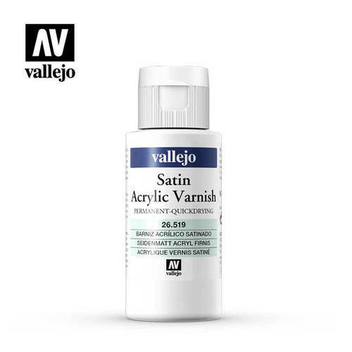 (SO) Vallejo 60ml Bottle Satin Varnish