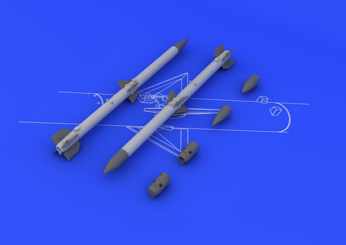 (SO) 1/48 Eduard AIM120C AMRAAM (PE & Resin)
