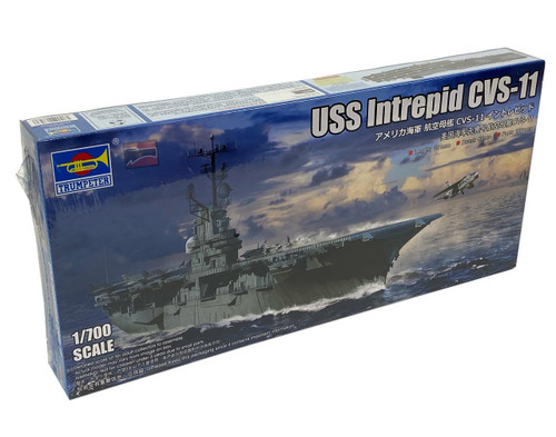 (SO) 1/700 Trumpeter USS Intrepid CVS-11 Aircraft Carrier Model Kit