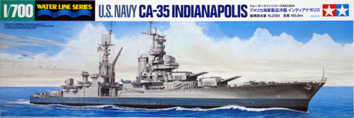 (SO) 1/700 USS Indianapolis CA35 Cruiser Waterline