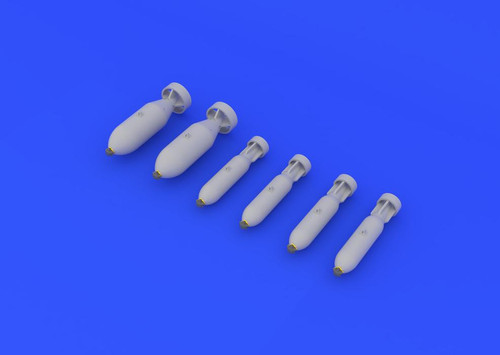 (SO) 1/72 Eduard WWII 500lb/1000b British Bombs (PE & Resin)