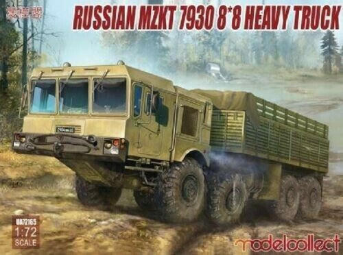 (SO) 1/72 ModelCollect Russian mzkt 7930 8x8 heavy truck
