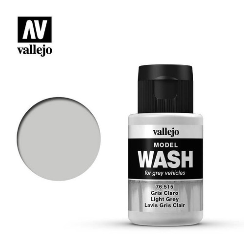 (SO) Vallejo Paint 35ml Bottle Light Grey Model Wash