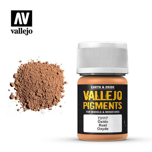 (SO) Vallejo 30ml Bottle Rust Pigment Powder
