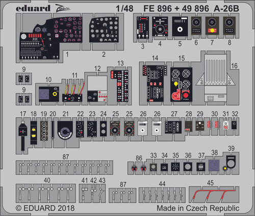 (SO) EDUFE896 A-26B 1/48