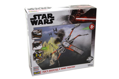 (SO) 1/78 Revell Star Wars Poe's Boosted X-Wing Fighter SnapTite Kit