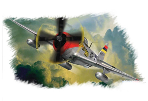 (SO) 1/72 Hobby Boss P-47D Thunderbolt Easy Assembly - HY80257