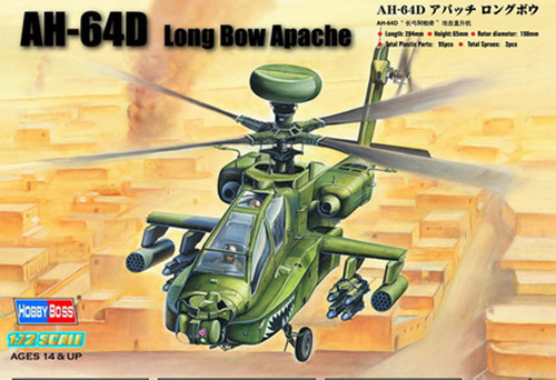 (SO) 1/72 Hobby Boss AH-64D Long Bow Apache - HY87219