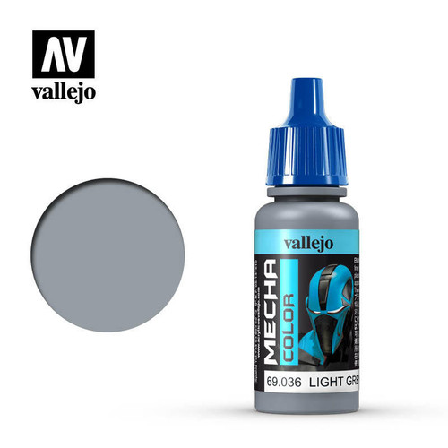 (SO) Vallejo Paint 17ml Bottle Light Grey Mecha Color