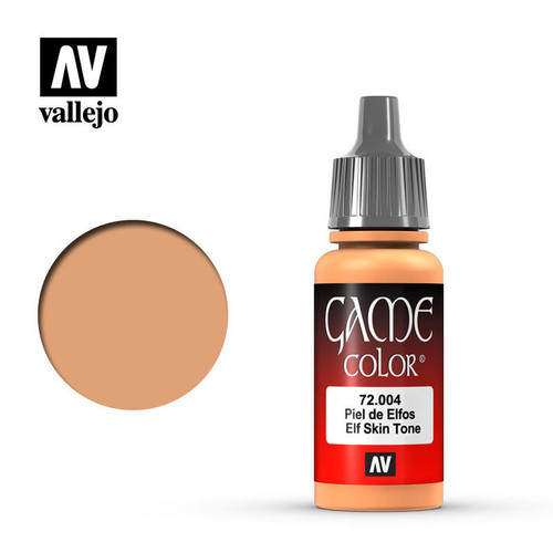 (SO) Vallejo Paint 17ml Bottle Elf Skin Tone Game Color