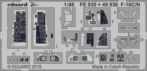 (SO) EDUFE930 F-16C/N 1/48