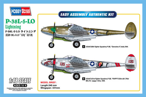(SO) 1/48 Hobby Boss P-38L-5-L0 Lightning