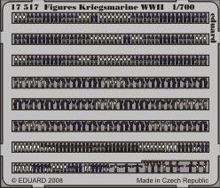 (SO) 1/700 Eduard Kriegsmarine Figures WWII (Pre-Painted)