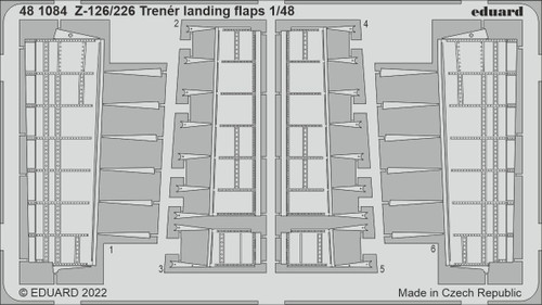 (SO) 1/48 Eduard Z126/226 Trener Landing Flaps for EDU