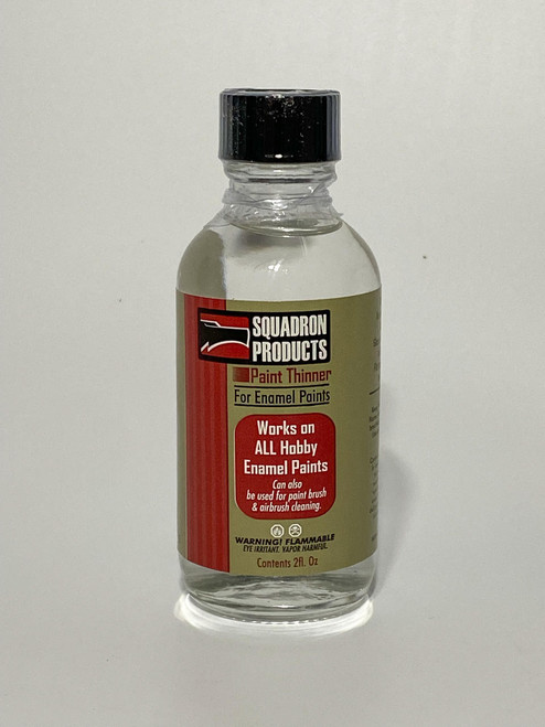 (SO) Squadron Products Enamel Paint Thinner 2 oz.