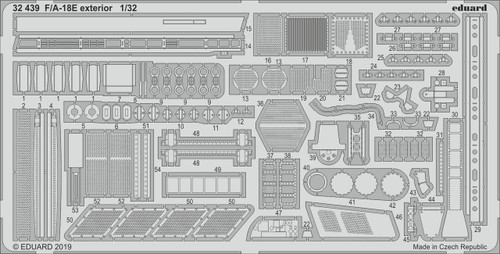 (SO) 1/32 Eduard F/A18E Exterior for Revell