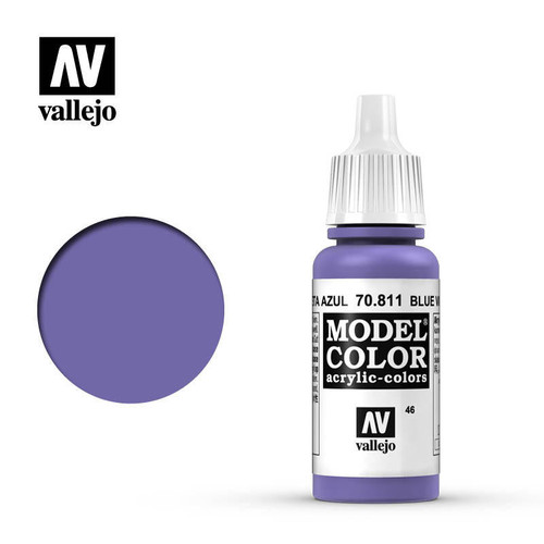 (SO) Vallejo Paint 17ml Bottle Blue Violet Model Color