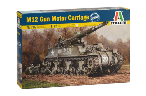(SO) 1/72 Italeri M12 GMC US Army Tank Destroyer