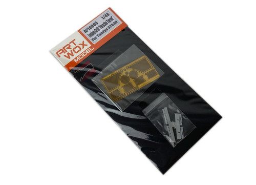 (SO) 1/48 Artwox Photo Etch King Tiger Engine Grill Porsche Turret
