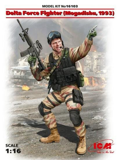 (SO) 1/16 ICM Delta Force Fighter (Mogadishu, 1993)