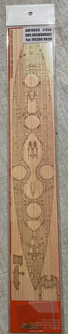 (SO) 1/350 Artwox HMS DREADNOUGHT Wood Deck