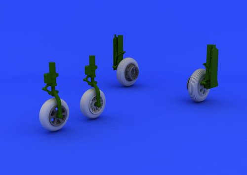 (SO) 1/48 Eduard F-86F Wheels for Hasegawa (Resin)