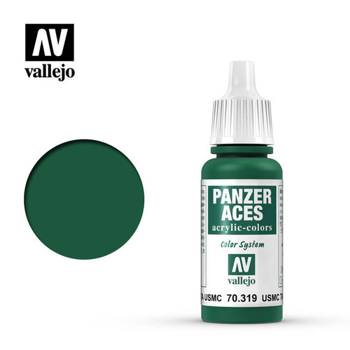 (SO) Vallejo Paint 17ml Bottle USMC Tankcrew Panzer Aces