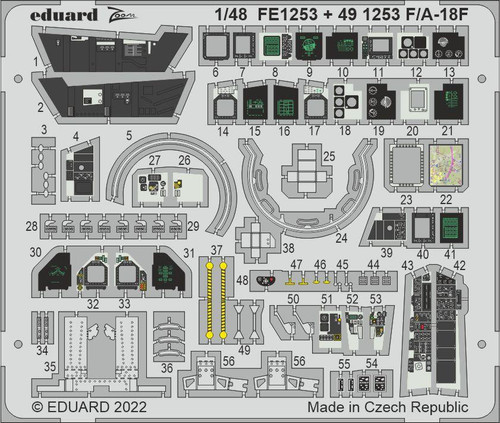 (SO) EDUFE1253 F/A-18F 1/48