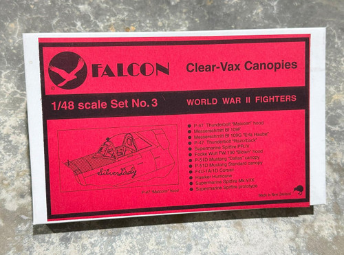 (SO) 1/48 Falcon Canopies Set World War II Fighters