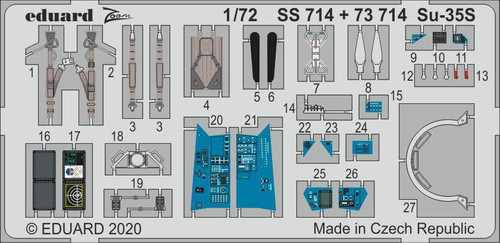 (SO) 1/72 Eduard Su35S for LNR (Pre-Painted)