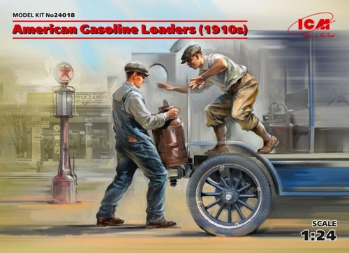 (SO) 1/24 ICM American Gasoline Loaders (1910s) (2 figures)