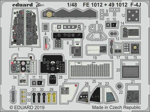(SO) EDUFE1012 F-4J 1/48