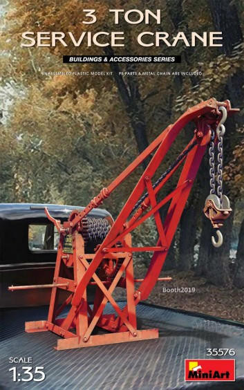 (SO) 1/35 Miniart 3-Ton Service Crane