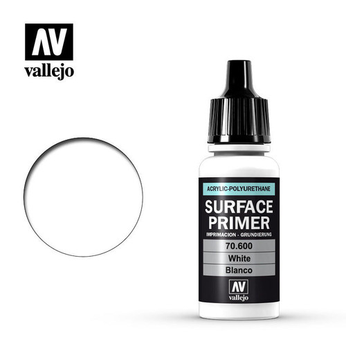 (SO) Vallejo Paint 17ml Bottle White Surface Primer