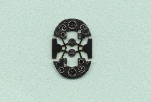 (SO) 1/72 Yahu Models Tiger Moth black - Instrument Panel