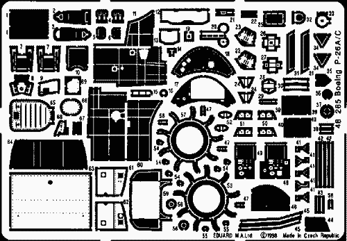 (SO) 1/48 Eduard P26A/A for HCC