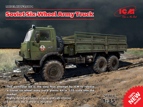 (SO) 1/35 ICM Soviet Six-Wheel Army Truck