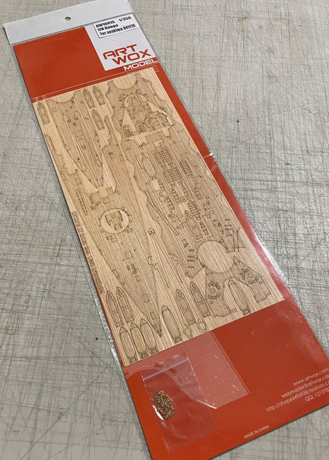 (SO) 1/350 Artwox IJN Kongo Wood Deck