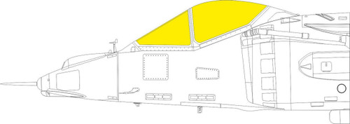 (SO) 1/48 Eduard Mask Harrier GR1/3 for KIN