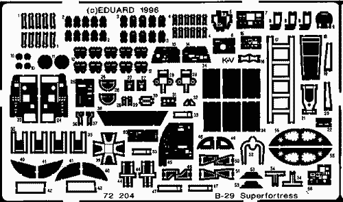 (SO) 1/72 Eduard B29A for Academy