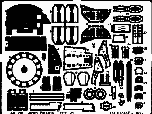 (SO) 1/48 Eduard J2M Raiden Jack for HSG