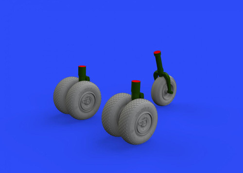 (SO) 1/48 Eduard He219 Wheels for TAM (Resin)