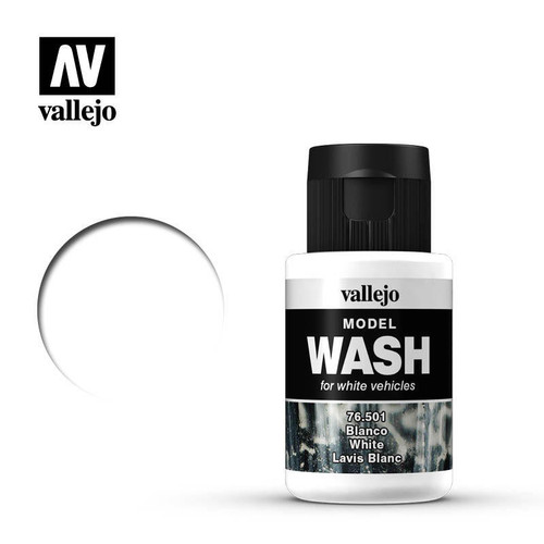 (SO) Vallejo Paint 35ml Bottle White Model Wash