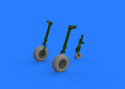 (SO) 1/32 Eduard P-51D Wheels for Revell (Mask & Resin)