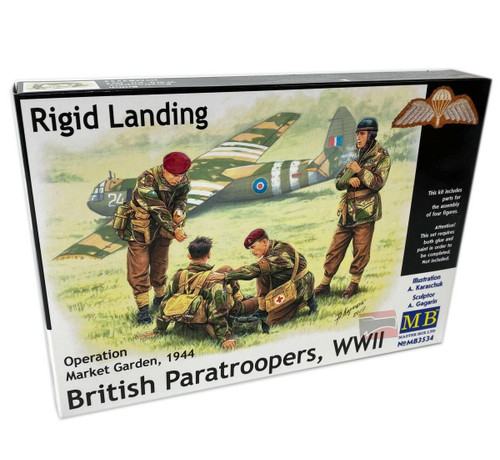 (SO) 1/35 Master Box British Paratroopers 1944 Plastic Model Kit
