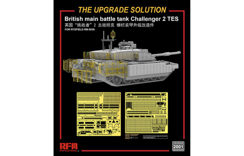 (SO) 1/35 Ryefield Model British Main Battle Tank Challenger 2 TES Upgrade Set