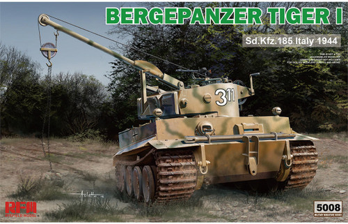 (SO) 1/35 Ryefield Bergepanzer Tiger I w/workable track links