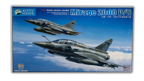 (SO) 1/32 Kitty Hawk Mirage 2000 D/N Plastic Model Kit