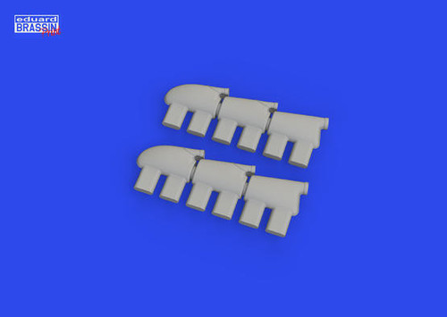 (SO) 1/32 Eduard Brassin Hurricane Mk.II exhaust rounded Print for Revell