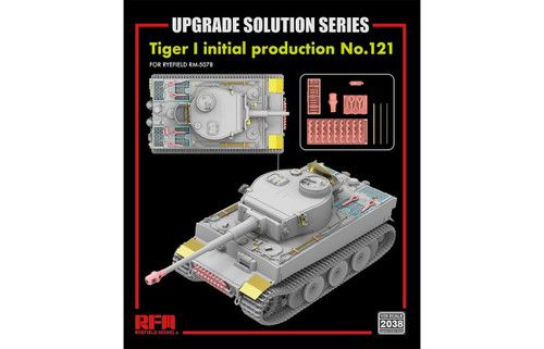 (SO) 1/35 Ryefield Model Upgrade set for 5078 Sd.KfZ.181Tiger I initial production